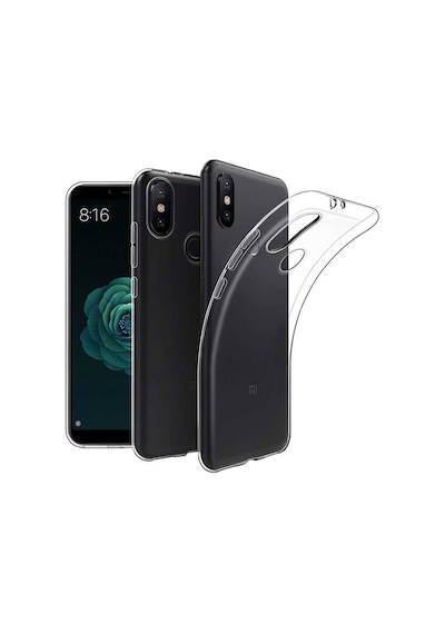 Mi 8 Se Kılıf Süper Silikon Kapak - Renksiz Renksiz Renksiz