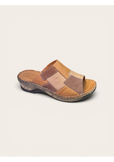 Muya Bio.1195 Tam Ortopedik İçi Dışı Hakiki Deri Kadın Şık Terlik - Kristal - Bio.1195 - Taba - 38 Muya Bio.1195 Tam Ortopedik İçi Dışı Hakiki Deri Kadın Şık Terlik - Kristal - Bio.1195 - Taba - 38