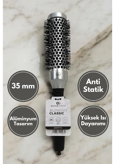 Olivia Garden Blowout Classic Protermal Fön Fırçası 35 Mm