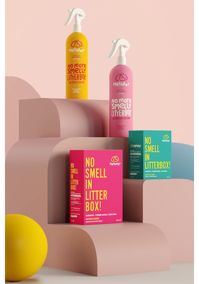 Metapet Kedi Kumu ve Tuvaleti Koku Giderici Doğal Aktif Karbonlu 1750 ML