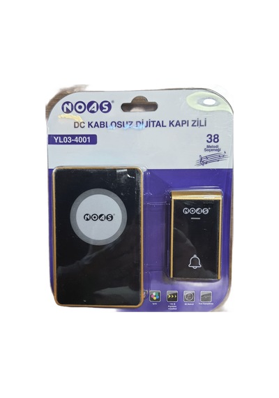 Noas Kablosuz Dijital Kapı Zili Yl03-4001