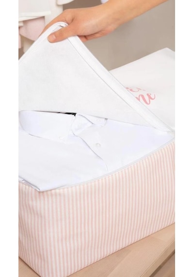 Mini Boy Baskılı Pembe 30x 22 Cm Hurç 3'lü Set Pembe