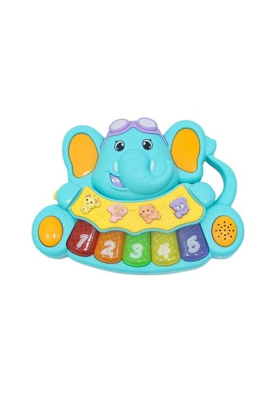 Minibo Sesli Ve Işıklı Piyanolu Fil