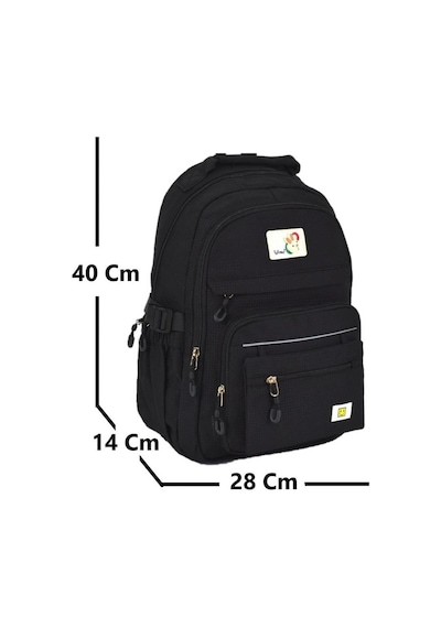 Young 51642 Okul Sırt Çantası Siyah
