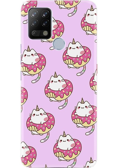 Tecno Pova Kilif Resimli Silikon Unicorn Donut 1417 537533766
