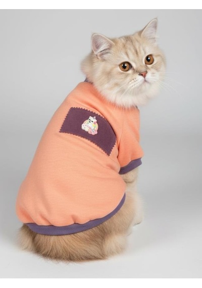 Sevimli Unicorn Marşmelov Pembe Kedi Polar Sweatshirt