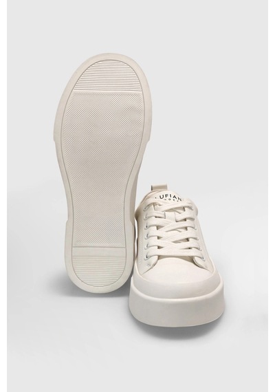 Lufian Mıa Unisex Sneaker Ayakkabı Siyah 121230038 Beyaz