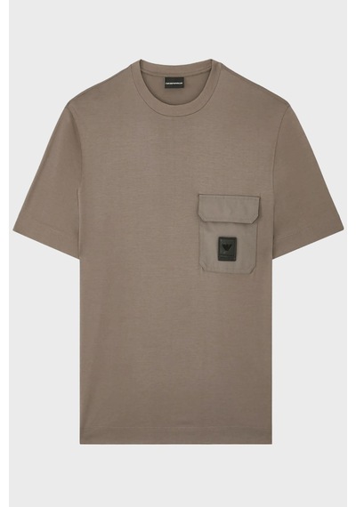 Emporio Armani Erkek T Shirt Em002978 Af10761 U6189 Kahve Kahve