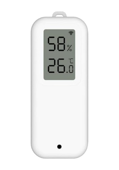 Zigbee Mini Lcd Ekranlı Sıcaklık Ve Nem Sensörü Tuya - Smartlife, Zigbee2mqtt Uyumlu Ip65 Diğer