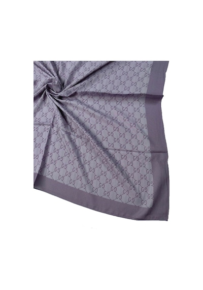 Mim Eşarp Işıl İpek - G Desen Siena Eşarp 100x100 Cm Lila