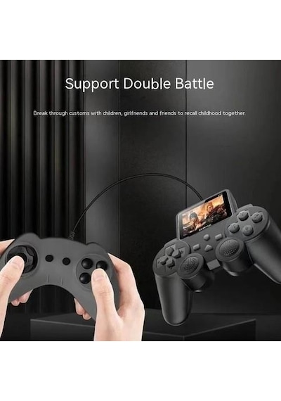 Torima GC-07 Double 520 Oyunlu Retro El Konsolu Ve Xbox Media Oynatıcı Siyah