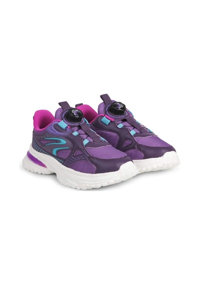Buckhead 3053 Akıllı Bağcıklı Flex Foam Taban Unisex Çocuk Ayk. Lila LILA