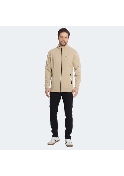 Slazenger KAGISONA IN Erkek Sweatshirt Bej