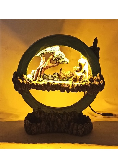 Işıklı Tütsülüklü Hayal Çemberi Geriakış Tütsülük Gece Lambası M Amber