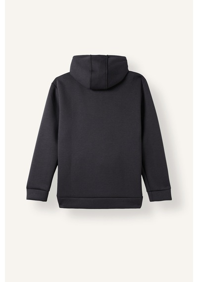 Defacto Pamuklu Regular Fit Kapüşonlu Fermuarlı Sweatshirt G9103ax26auar191 Antrasit-ar191
