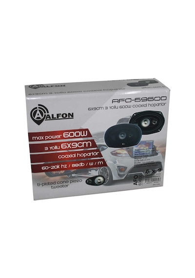 Alfon Afo-69600 6X9Cm 600W 3 Yollu Coaxial Hoparlö