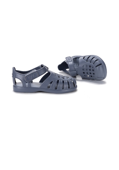 İgor S10271 Tobby Solid Kız/Erkek Çocuk  Sandalet Ayakkabı Gri Çok Renkli