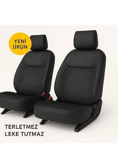Nova Premium Oto Koltuk Minderi Tüm Binek Araçlara Uyumlu Ön 2 Koltuk