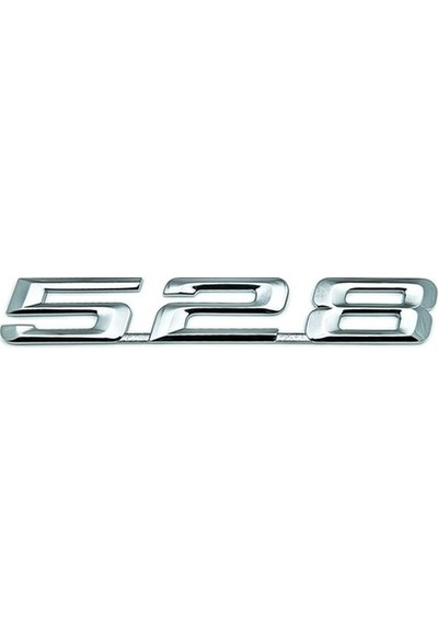 BMW BAGAJ 528 AMBLEM YAZISI YAZI 51148167687
