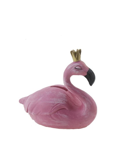 Mutluadim 12X11Cm Kumbara Flamingo Dekor