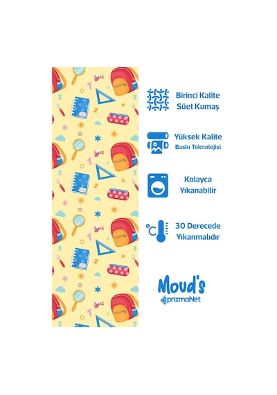 Sarı Defter Ve Okul Çantası