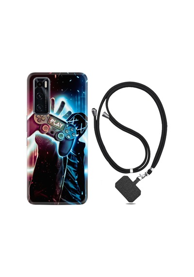 Vivo Y70 Kılıf Boyun Askılı Play Me 1757