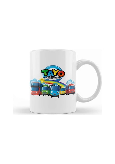 Hey Tayo 01 Kupa Bardak Porselen Karışık