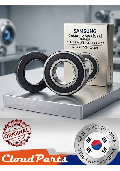 Samsung Uyumlu Çamaşır Makineleri İçin Kazan Rulman Ve Keçesi