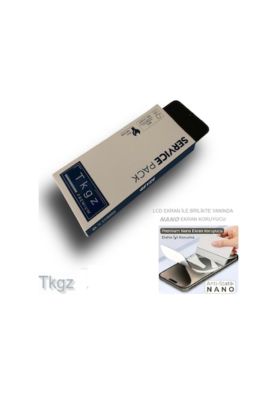 Samsung Uyumlu Galaxy A07 Lcd Ekran Dokunmatik Service Pack + Nano Ekran Koruyucu