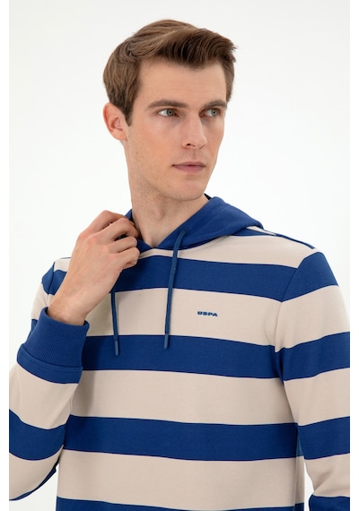 U.s. Polo Assn. Erkek İndigo Sweatshirt 50293357-vr028 İndigo