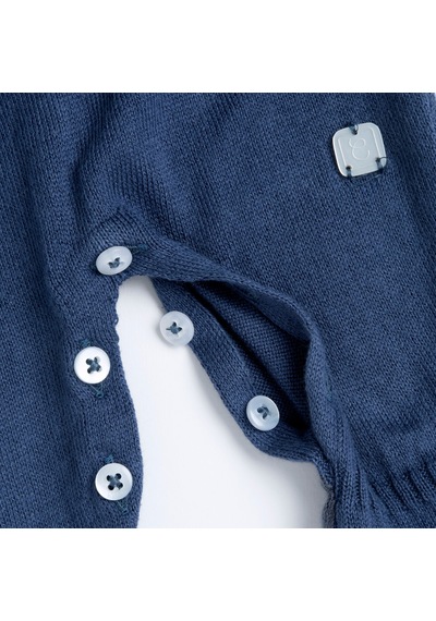 Chicco Arka Açıklıklı Tulum 09100368000000 000028 Dark Lıght Blue
