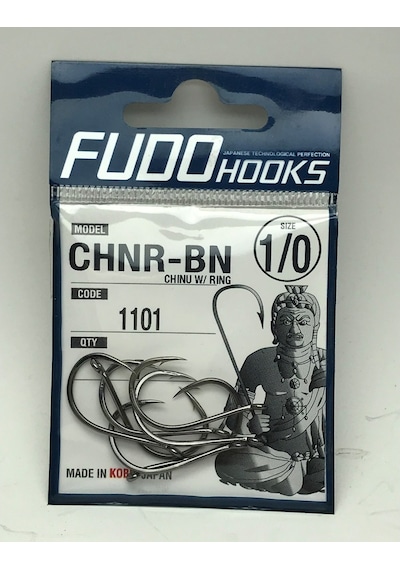 Fudo Fudo 1101 Chinu Delikli Pala Black Nikel Iğne