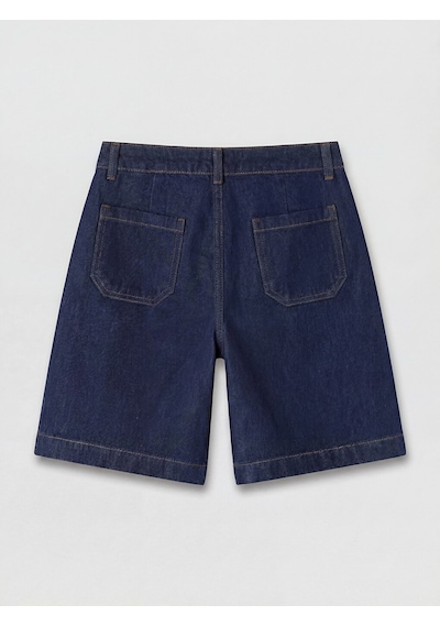 Lcw Jeans İndigo Bermuda Fit Kadın Jean Şort