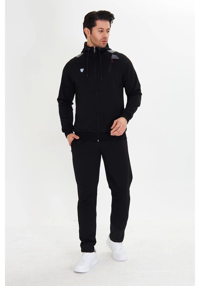 Moon Wear Fm 5745 Erkek Eşofman Takımı Siyah