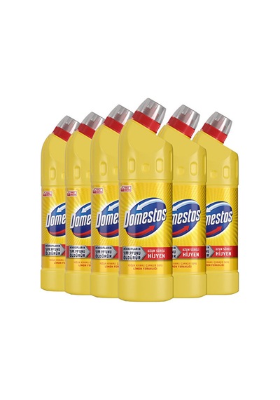 Domestos Çamaşır Suyu Limon Ferahlığı 750 Ml 6 Adet Diğer