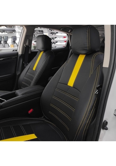 Honda Civic Araca Özel Deri Oto Koltuk Kılıfı (468842144)