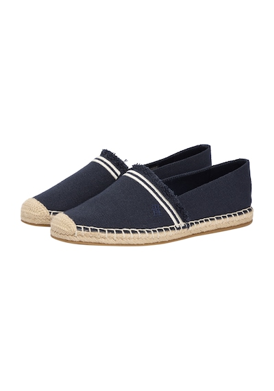 Tommy Hilfiger Frınge Canvas Closed Espadrılle Kadın Mavi Espadril - Fw0fw08881