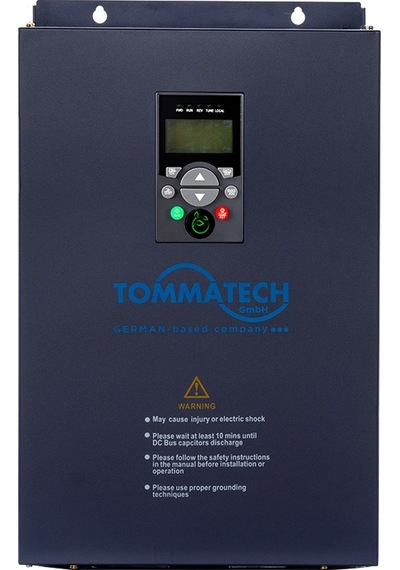 Tommatech 22 Kw 900vdc 3 Faz/380vac Led Ekran Sulama Pompası İnverteri