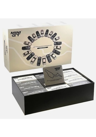 5000 Limitli Nadir Koleksiyonluk 20 Adet Mini Gt 1:64 1984 Nürburgring Race Of Champions 20 Cars Set, Mercedes 190e Çok Renkli 5000 Limitli Nadir Koleksiyonluk 20 Adet Mini Gt 1:64 1984 Nürburgring Race Of Champions 20 Cars Set, Mercedes 190e Çok Renkli