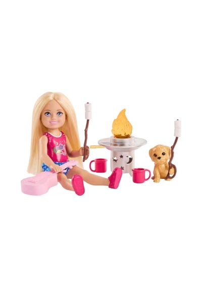 Barbie Chelsea Doğa Macerası Oyun Seti Jjv61