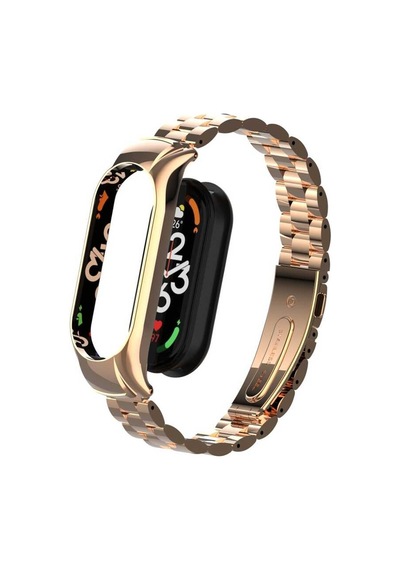 Xiaomi Mi Band 7 Kordon Klipsli Metal Kordon 04