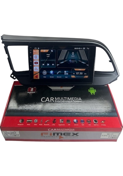 Hyundai Elentra 2016-2020 Fimex 2-64 Dspli Pro Oem Multimedia