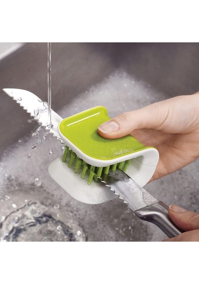 Joseph Joseph 85105 Bladebrush Bıçak Temizleme Fırçası, Yeşil