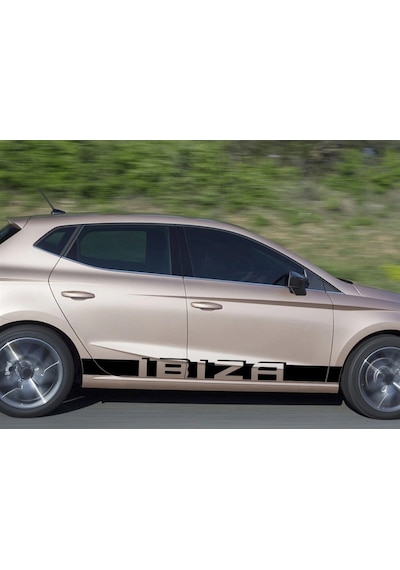 Seat Ibıza Yan Kapı Sticker Etiket Modeli