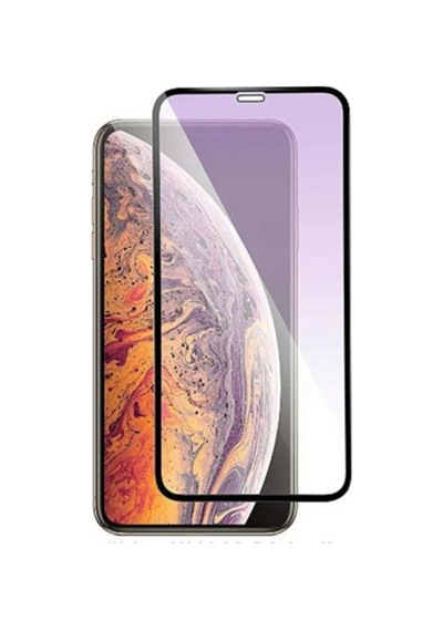 Apple Uyumlu   iPhone Xs Zore Eks Ekranı Full Kaplayan Cam Ekran Koruyucu