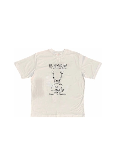 Hi, How Are You / Daniel Johnston T-shirt Beyaz