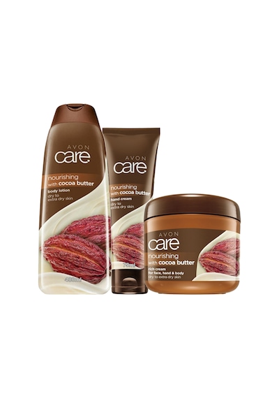 Avon Care Kakao Yağı İçeren E Vitaminli Çok Amaçlı Krem Losyon ve Kremi Paketi