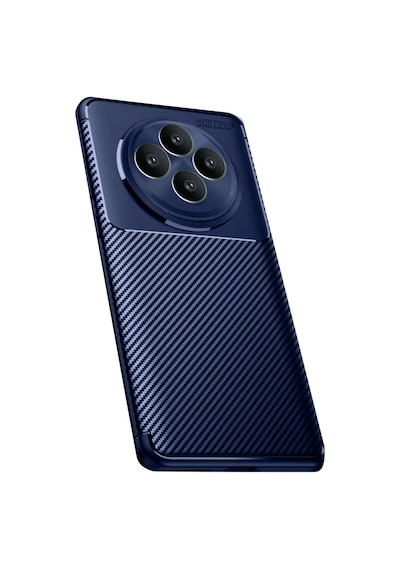Oppo Reno 11 Uyumlu Fs Kılıf Auto Focus Karbon Kapak - Lacivert
