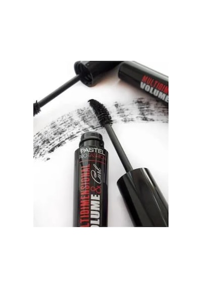 Pastel Multidimensional Volume & Curl Mascara Black Siyah Maskara