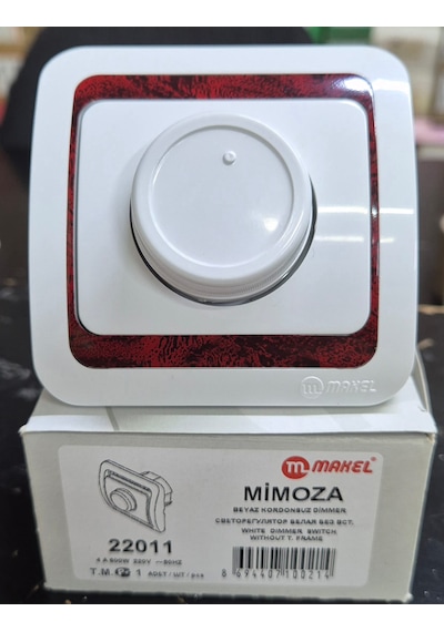 Makel Mimoza Dimmer Çerçeve Dahil 1